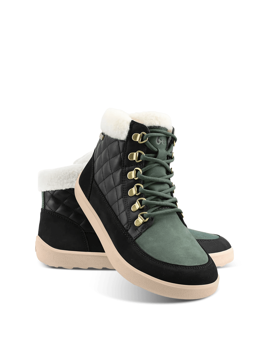 Boots Olivia - Warm Leather Winter Boots with Merino Wool Lining - MyMara