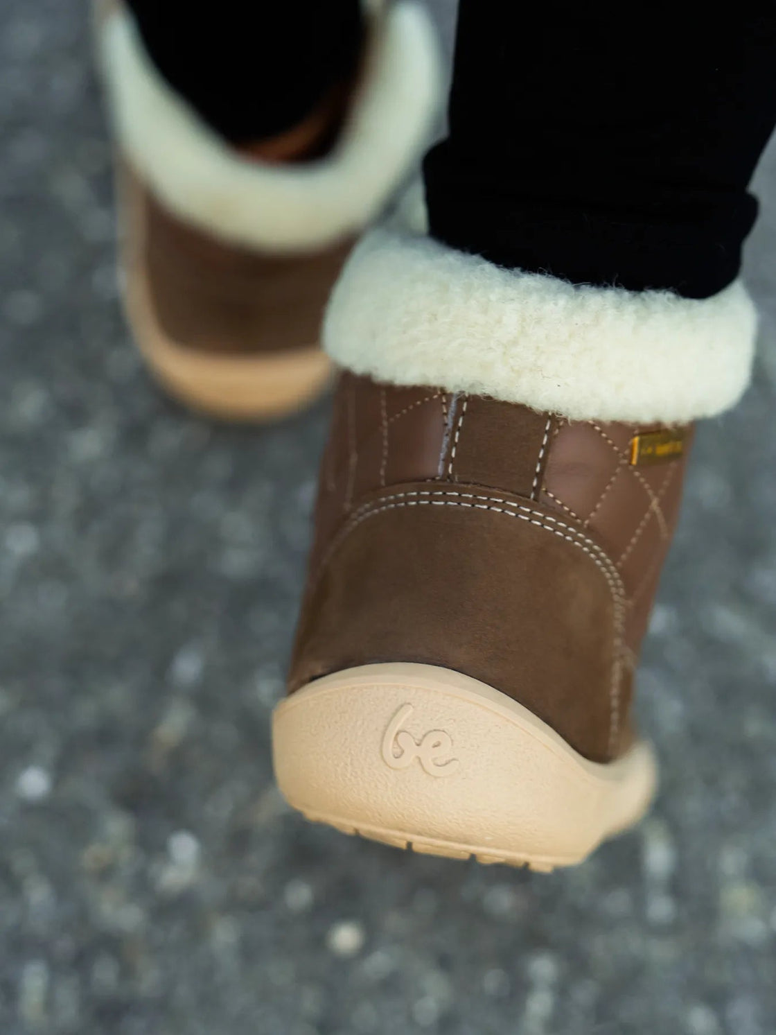 Boots Olivia - Warm Leather Winter Boots with Merino Wool Lining - MyMara