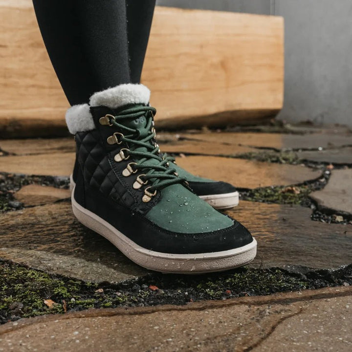 Boots Olivia - Warm Leather Winter Boots with Merino Wool Lining - MyMara
