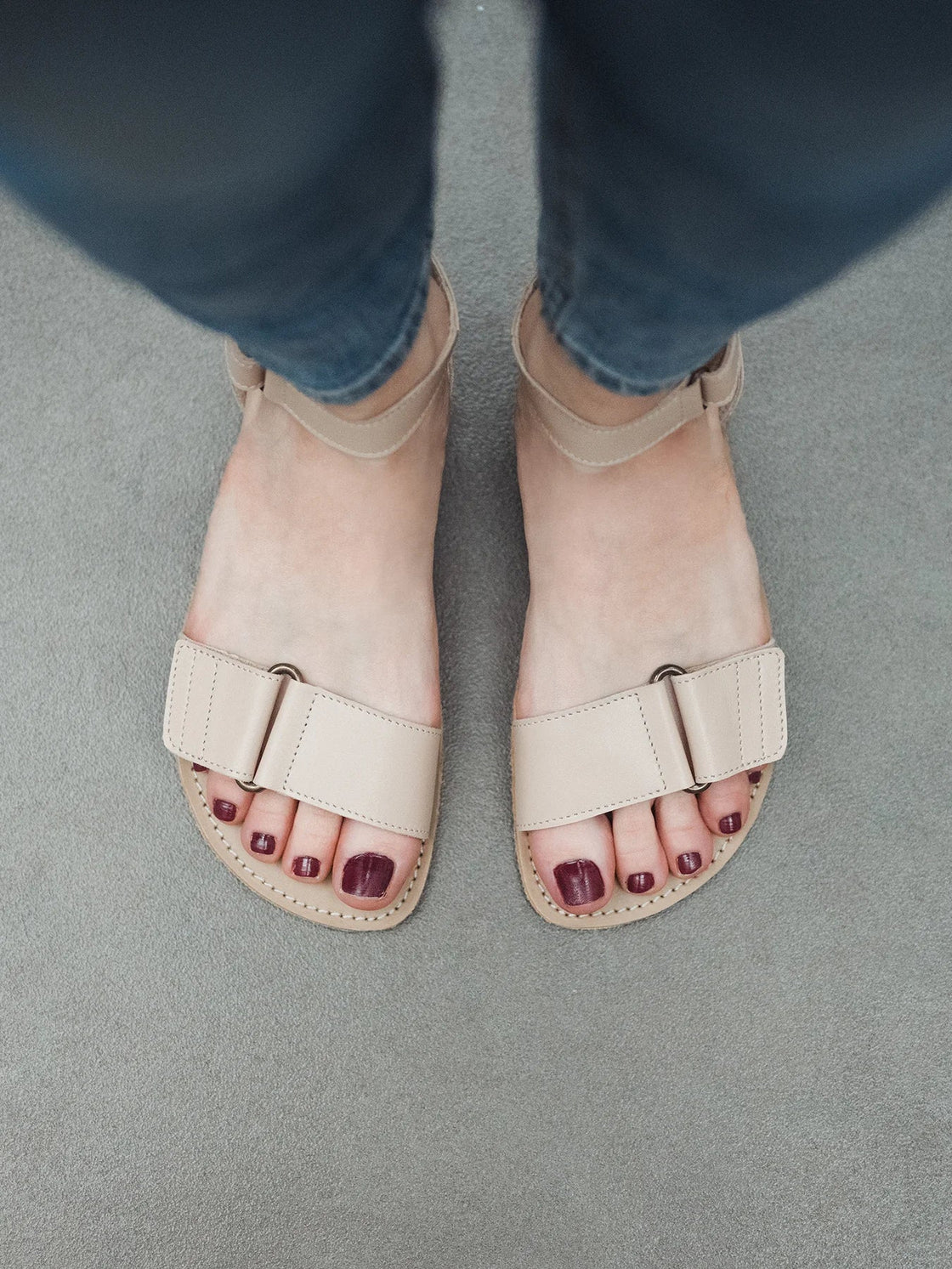 Iris Leather Summer Sandals - MyMara
