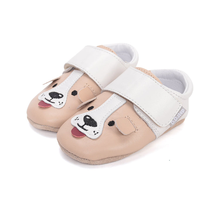 Leather Slippers for Prewalkers - MyMara