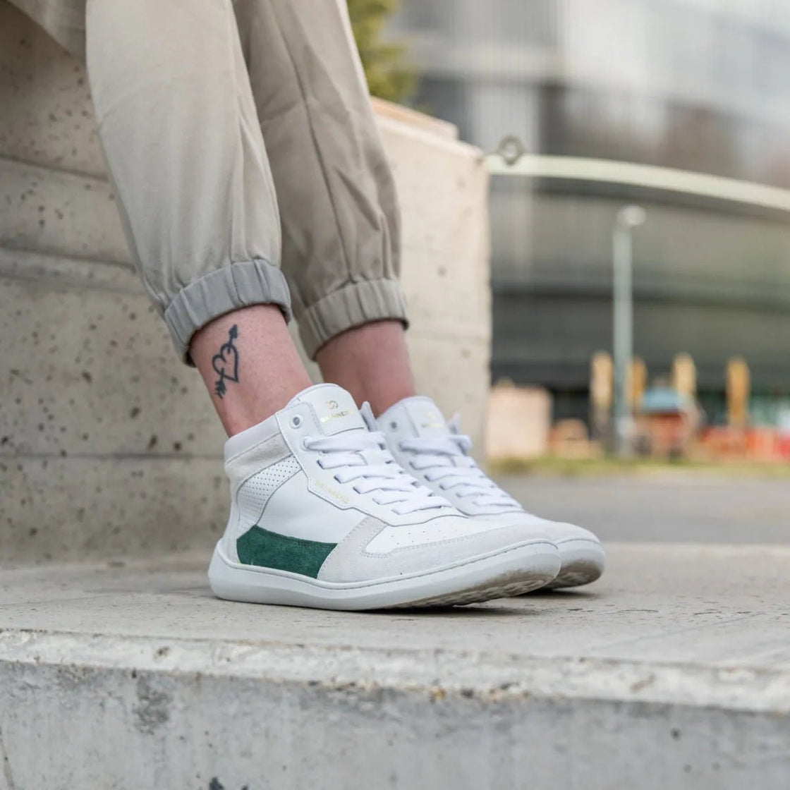 Oldschooler High Top Barefoot Sneakers - MyMara